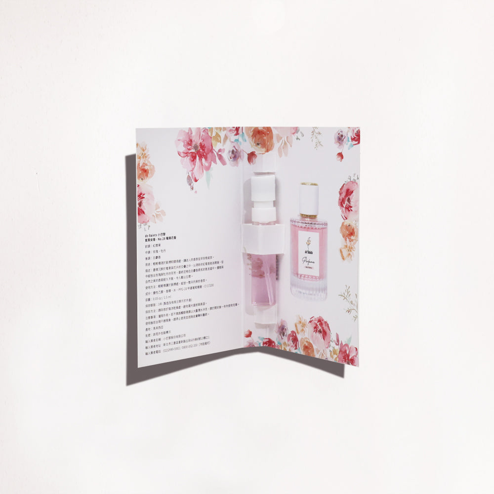 Eau de Parfum No.28 Berry Flowery -[1.5ml]